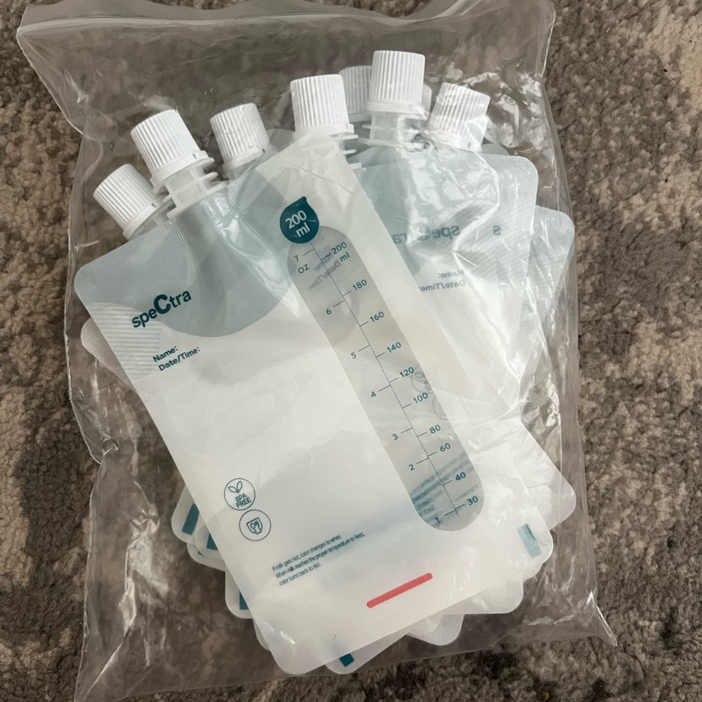 Spectra Simple Store Breast Milk Storage Bags 200ml